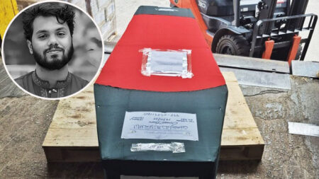 হাদির লাশ