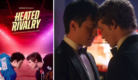 Heated Rivalry Stars Reunite for New Audio Romance Project Heated Rivalry Stars Reunite for New Audio Romance Project