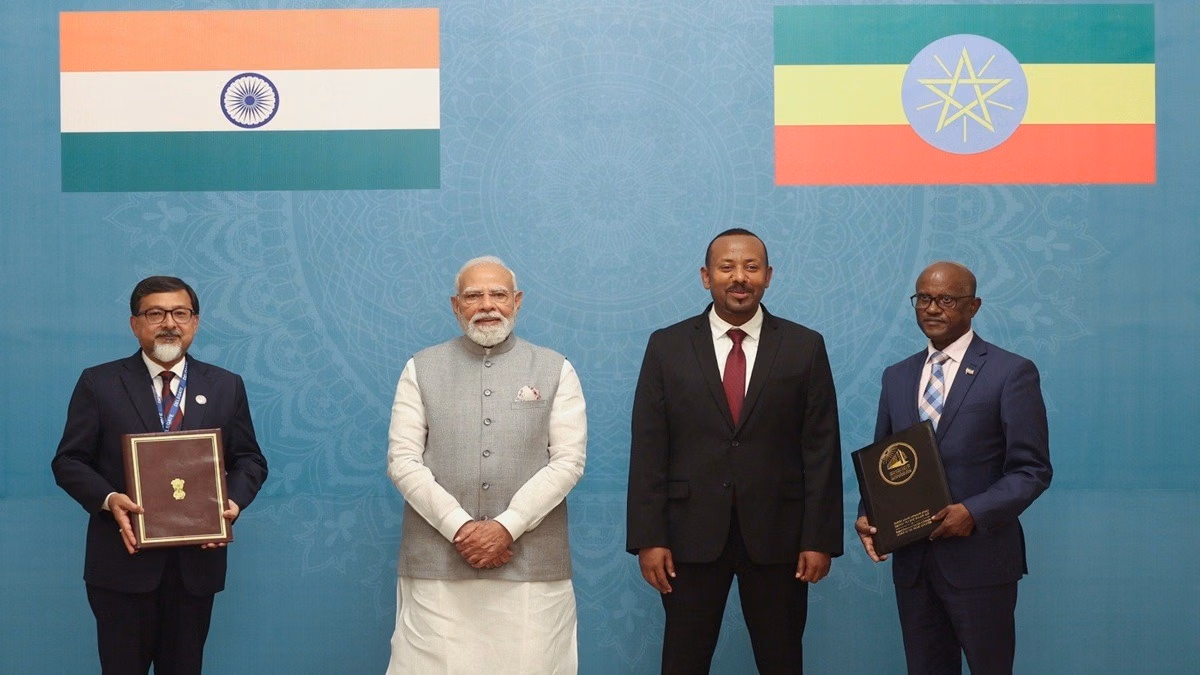 India-Ethiopia Forge Strategic Partnership with Key Agreements on Debt, AI, and Healthcare