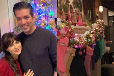 Inside Jonathan Scott & Zooey Deschanel's Six-Day Christmas Decorating Marathon