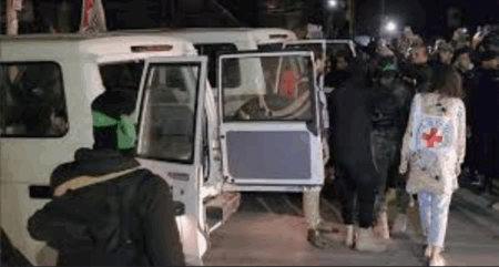 Israeli hostages footage