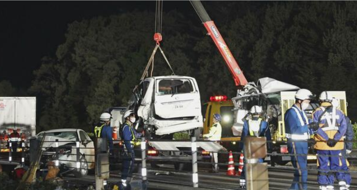 Japan expressway crash