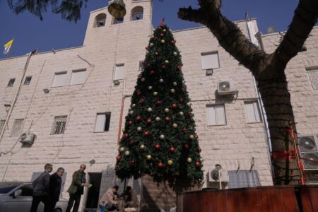 Jenin Christmas tree arson