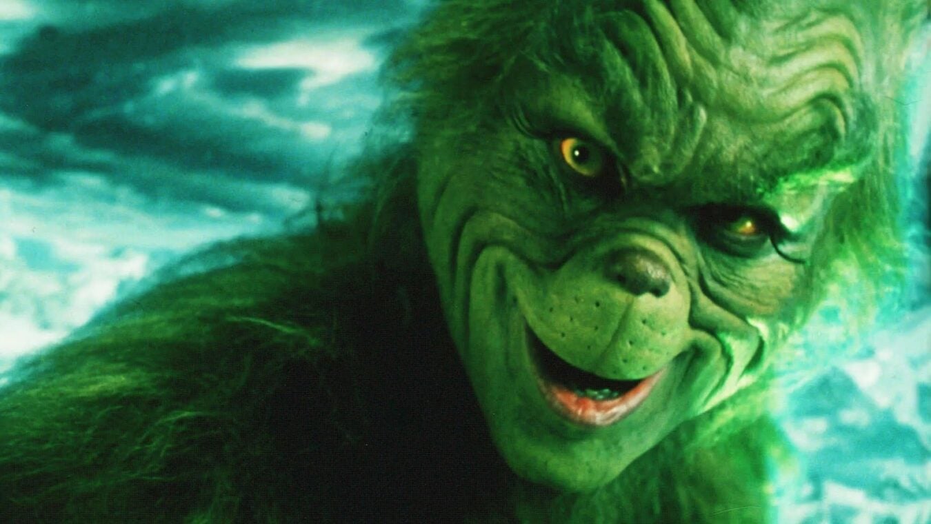Jim Carrey Grinch panic attack