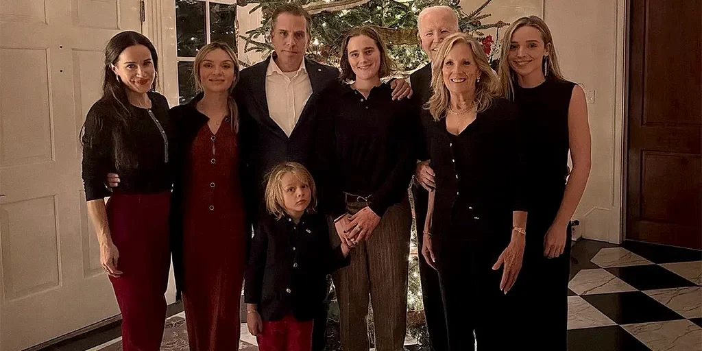 Joe Biden Christmas photo