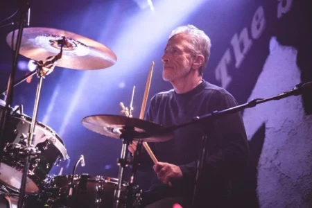 Jon Stewart Drumming Return Rocks New Jersey Club Scene Jon Stewart Drumming Return Rocks New Jersey Club Scene