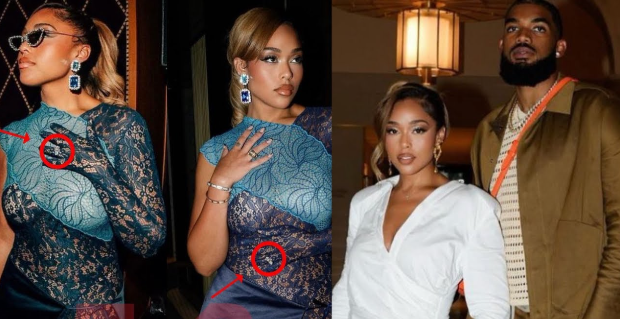 Jordyn Woods engagement ring