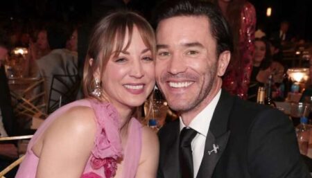 Kaley Cuoco Celebrates 40th Birthday with Fiancé Tom Pelphrey Amid Engagement Buzz Kaley Cuoco Celebrates 40th Birthday with Fiancé Tom Pelphrey Amid Engagement Buzz