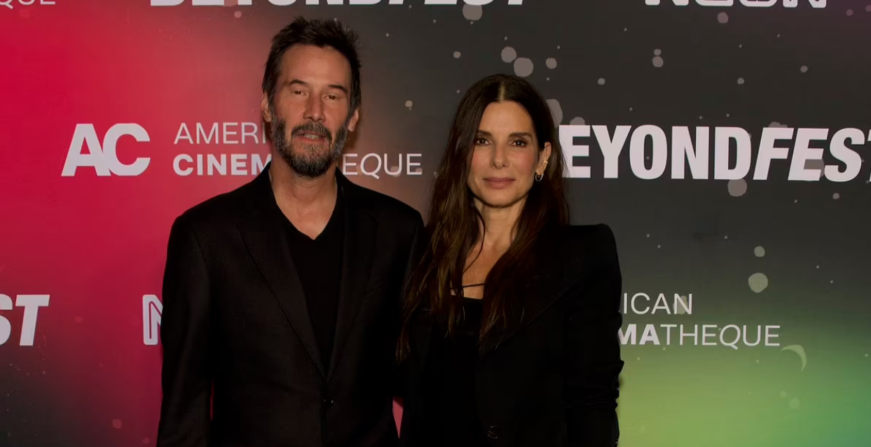 Keanu Reeves Sandra Bullock Reunion