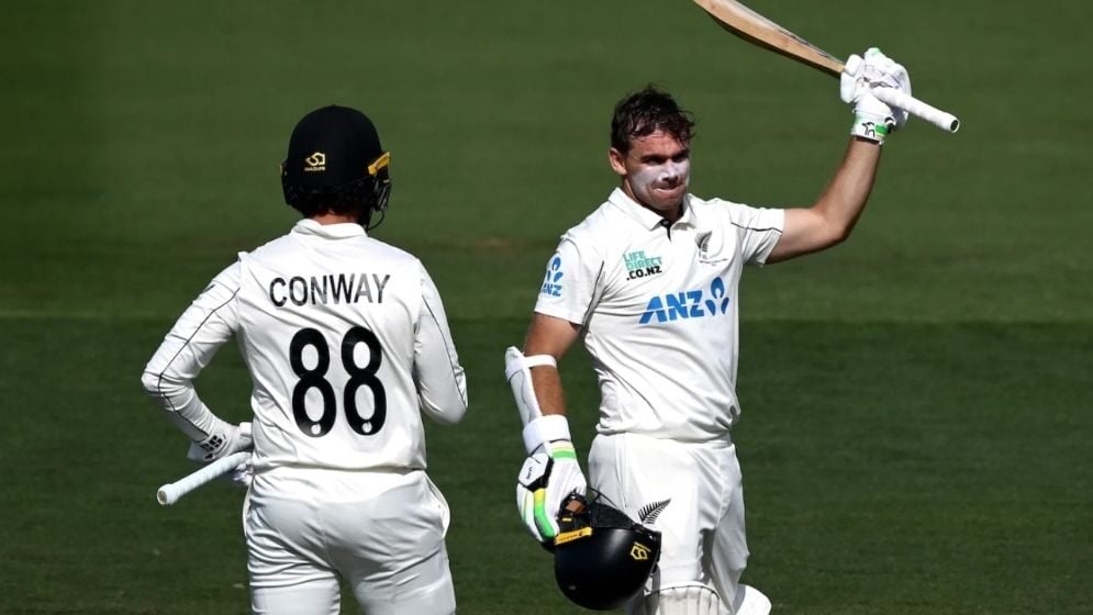 টম লাথাম ও ডেভন কনওয়ে ওয়েস্ট ইন্ডিজ