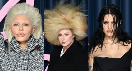 Lisa Rinna Unveils Dramatic Platinum Blonde Transformation at London Fashion Awards