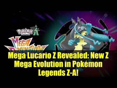 Mega Lucario Z Debuts in Pokémon Legends: Z-A with New Evolution Mechanic Mega Lucario Z Debuts in Pokémon Legends Z-A with New Evolution Mechanic