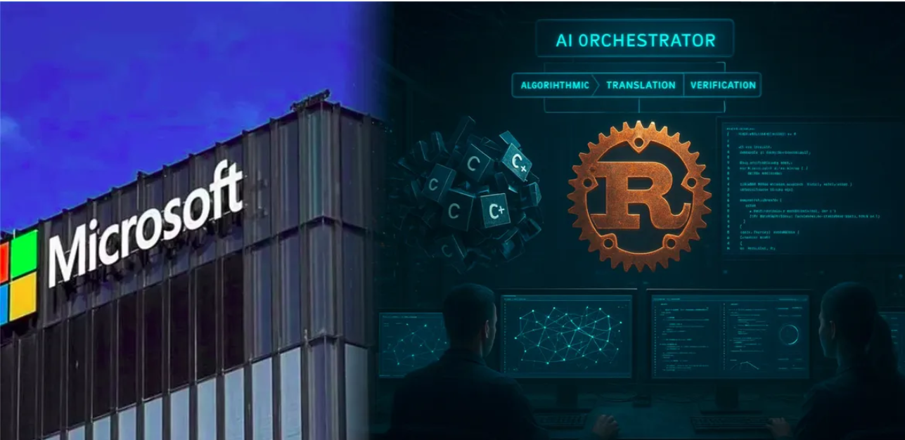 Microsoft AI code rewrite