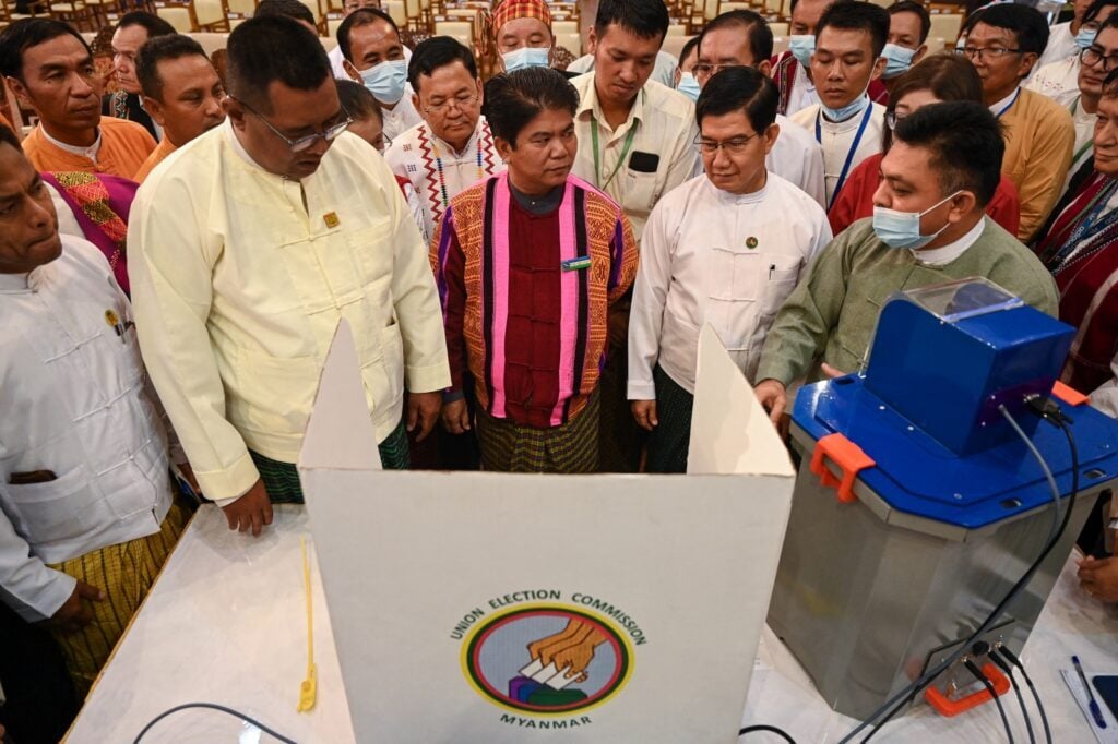 Myanmar election