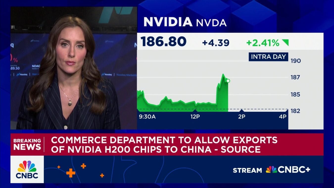 U.S. Clears Nvidia H200 Chip Exports to China in Key Policy Shift