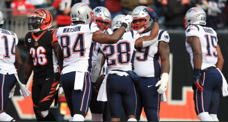 Patriots playoff berth