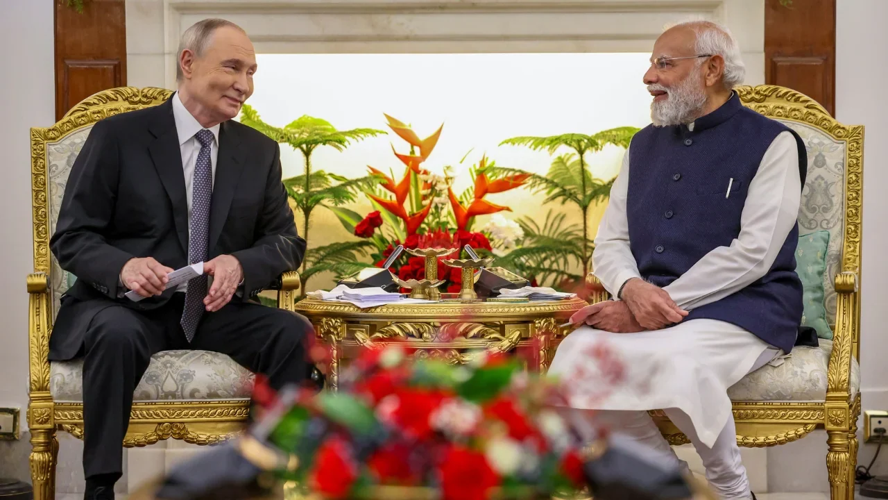 Putin’s India Visit Tests Global Ties as Russia and India Forge $100 Billion Trade Path
