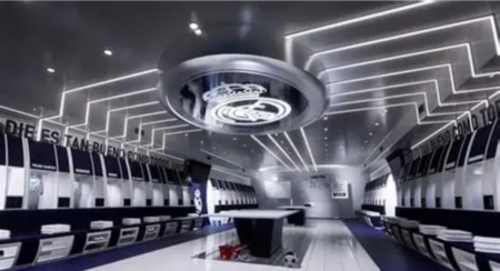 Real Madrid dressing room
