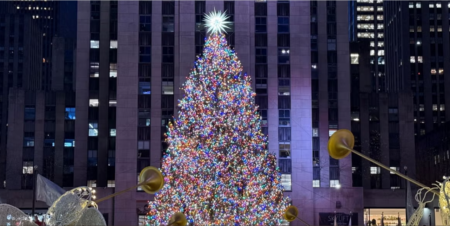 Rockefeller Center Christmas tree lighting
