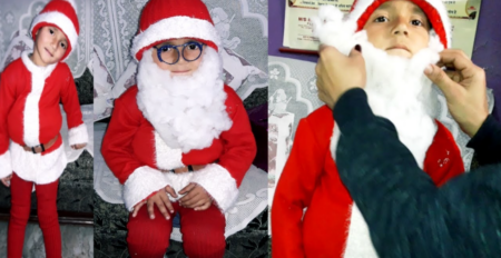 Santa Claus dress-up