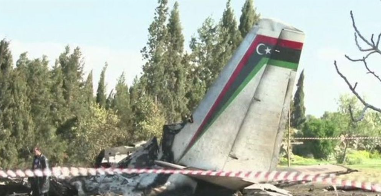 Libya army chief jet crash