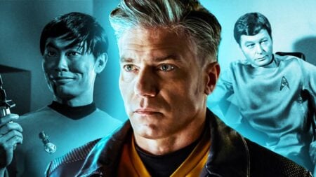 Star Trek Legends McCoy and Sulu Beam Into Strange New Worlds Final Season