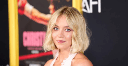 Sydney Sweeney waterskiing