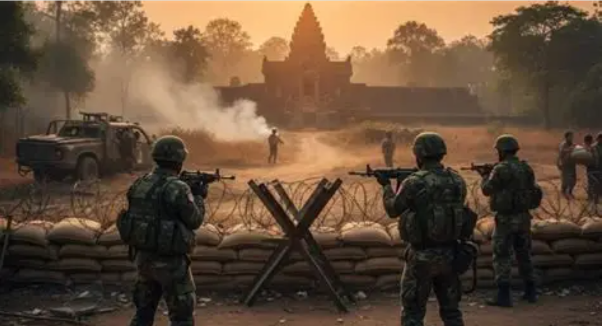Thailand Cambodia Border Clashes Force Mass Evacuations as Fighting Escalates
