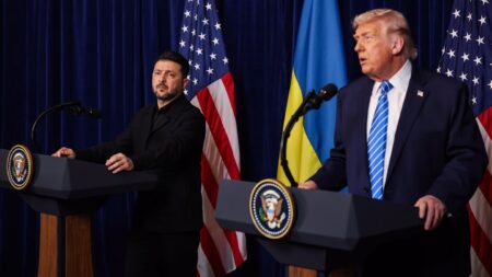 Trump and Zelenskyy meeting