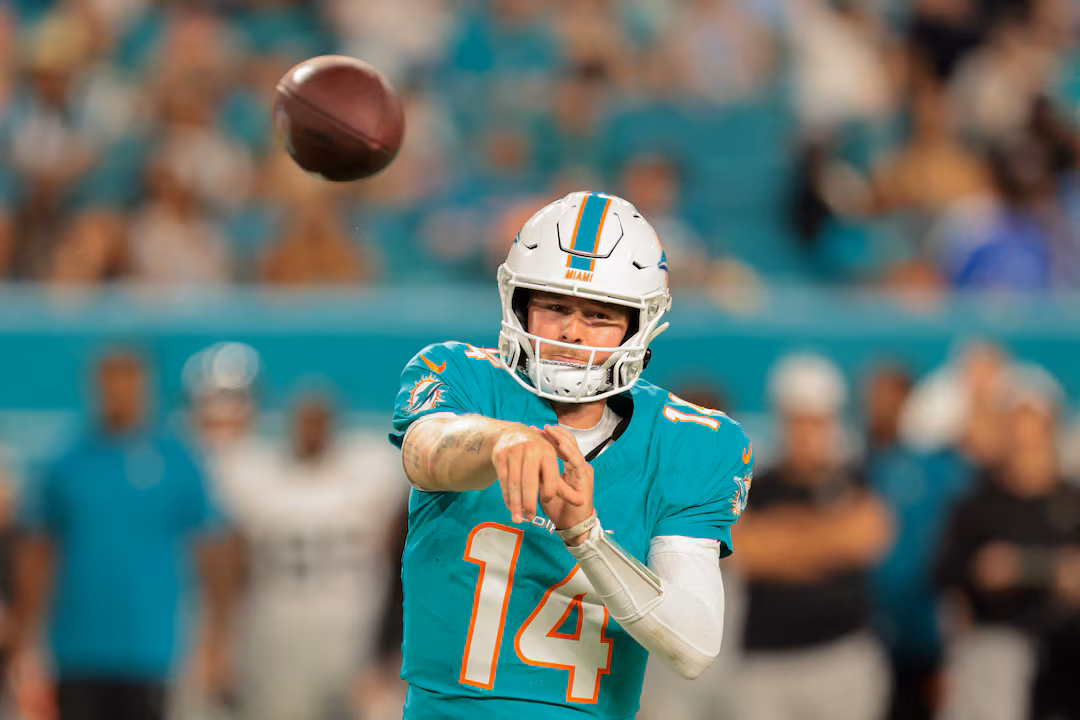 Tua Tagovailoa Benched Dolphins Turn to Rookie QB Quinn Ewers for Season Finale