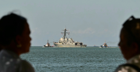 U.S. naval buildup Venezuela