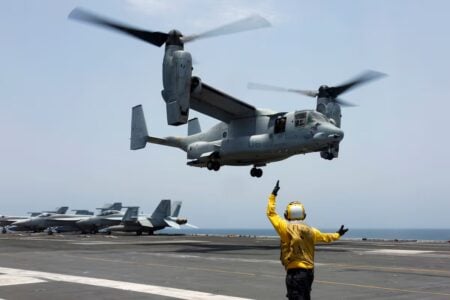 Years of Unfixed V-22 Osprey Risks Revealed in Navy Probe V-22 Osprey risks