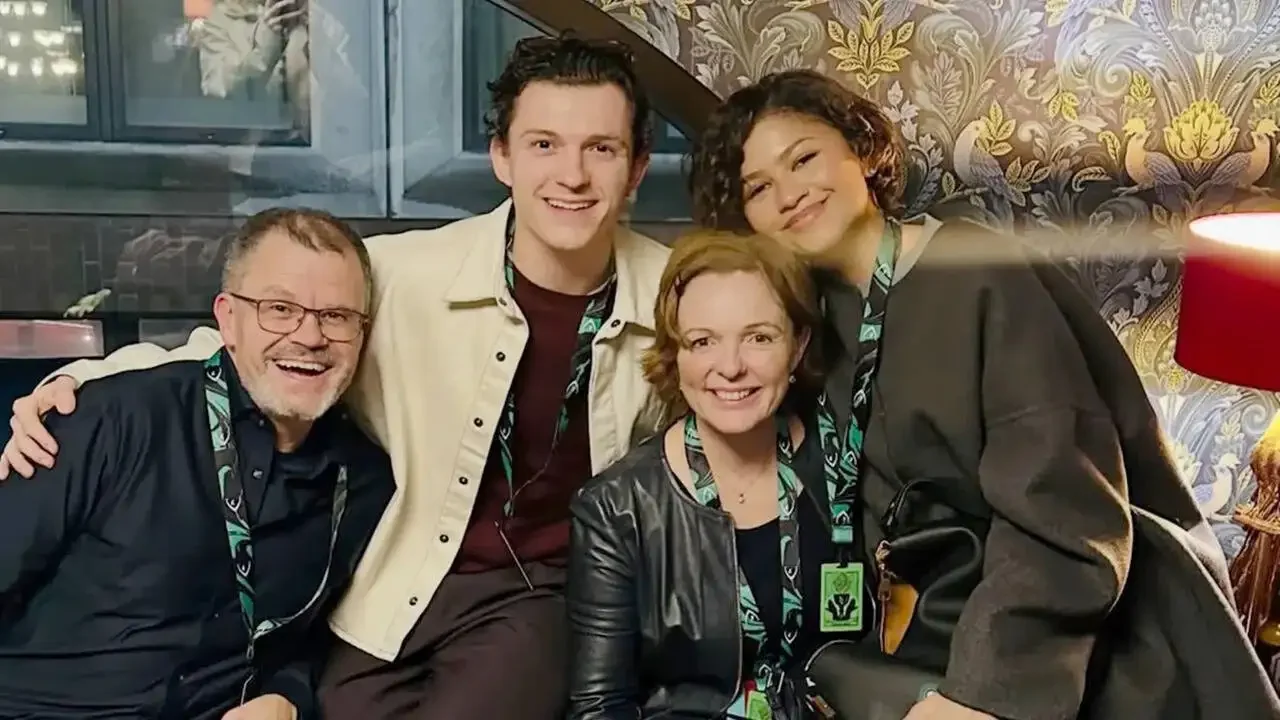 Zendaya Tom Holland holiday