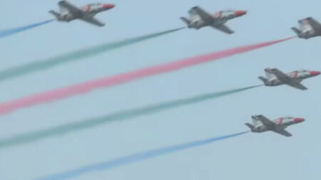 দৃষ্টিনন্দন এয়ার শো