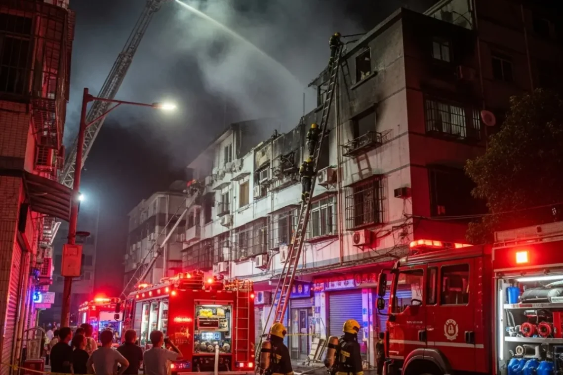China Fire Tragedy in Shantou Claims 12 Lives as Safety Fears Rise