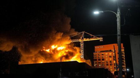 Raleigh Convention Center fire