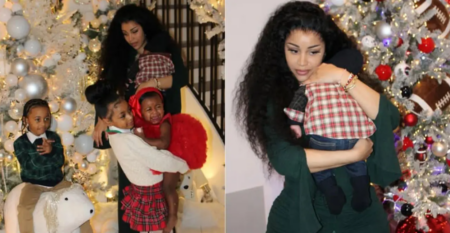 first Christmas as a mother