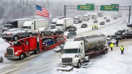 Winter Storm Triggers Travel Chaos and Record Snow Across US winter storm