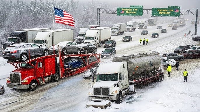 Winter Storm Triggers Travel Chaos and Record Snow Across US