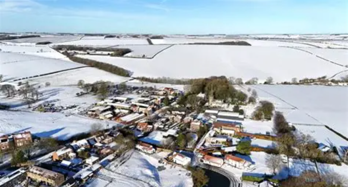 white Christmas forecast