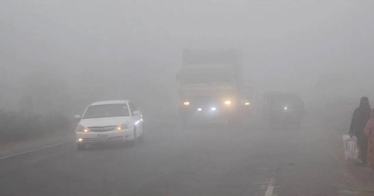 কুয়াশার চাদরে আবৃত