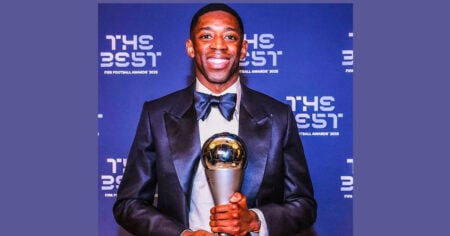 বর্ষসেরা উসমান দেম্বেলে