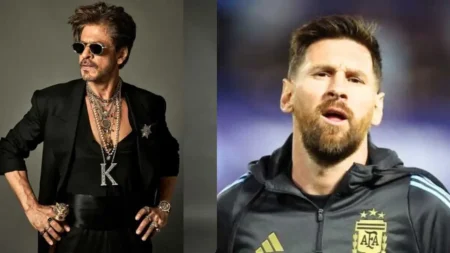 মেসি -শাহরুখ