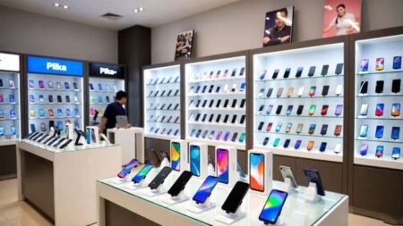 মোবাইল দোকান বন্ধ