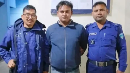 যুবক গ্রেপ্তার