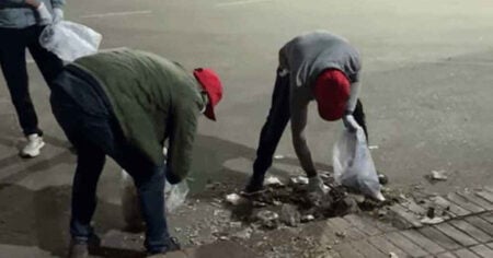 স্মৃতিসৌধ পরিষ্কার