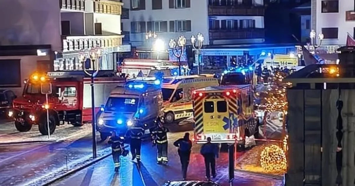 Swiss Alps Bar Fire Leaves Several Dead in Crans-Montana During New Year’s Celebrations