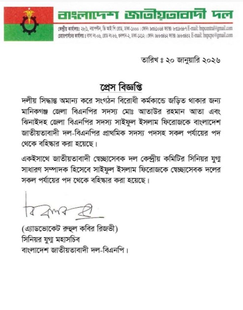 বহিষ্কারের প্রতিক্রিয়ায় ‘আলহামদুলিল্লাহ’ বললেন বিদ্রোহী প্রার্থী আতা