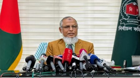 নির্বাচনে আচরণবিধি প্রায় শতভাগ নিশ্চিত করতে পেরেছি : ইসি আনোয়ারুল ইসি আনোয়ারুল