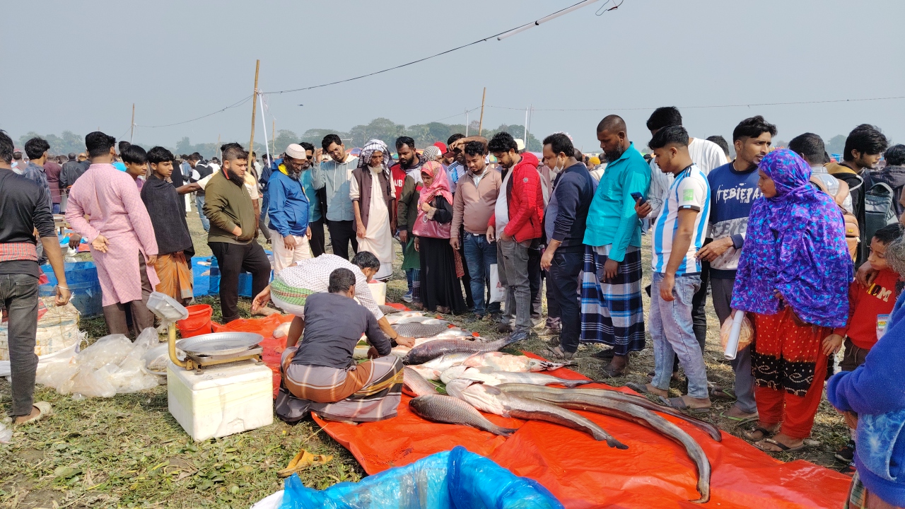 কালীগঞ্জে ২৫০ বছরের পুরনো বিনিরাইলের জামাই মেলা
